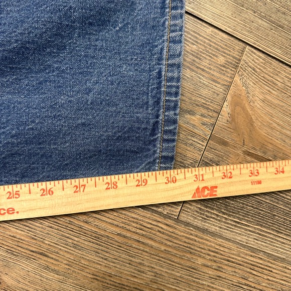 Patagonia Steel Forge Denim Pants Jeans Double Knee Mens Size 44x30 - Picture 9 of 11